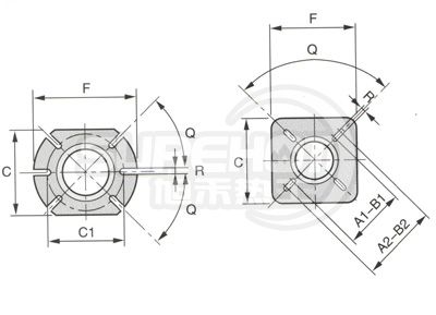 利雅路40 GS10燃燒器法蘭盤尺寸