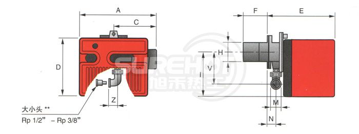 利雅路40 GS10外型尺寸圖